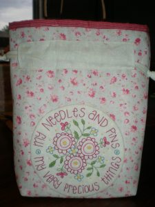 'Precious Things' sewing bag, pattern by Leanne Beasley